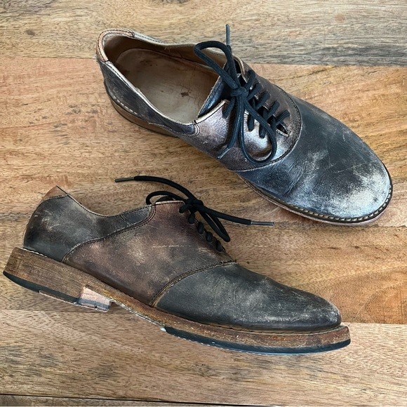 Bed Stu Mens Oxford 8.5
Brown Cobbler Distressed
Lace Up Dress Hand Crafted - Picture 16 of 16